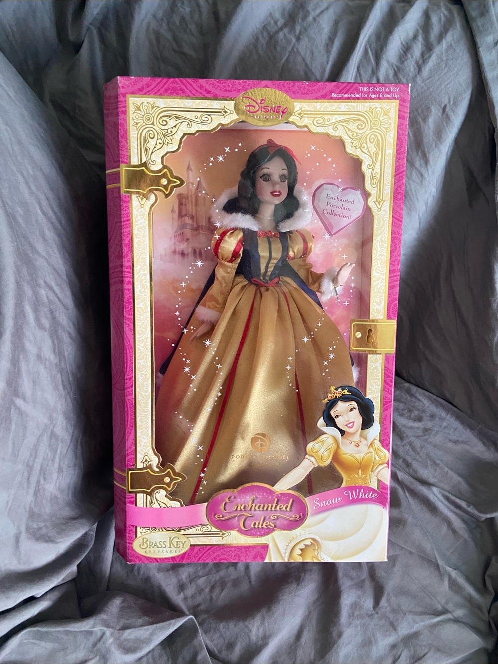 Disney Snow White Enchanted Tales Doll - Gold, Red, Black